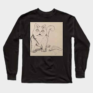 Devil Cat Long Sleeve T-Shirt